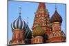 St. Basil's Cathedral in Red Square, Moscow, Russia-Kymri Wilt-Mounted Photographic Print