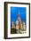 St. Basil's Cathedral lit up at night, UNESCO World Heritage Site, Moscow, Russia, Europe-Miles Ertman-Framed Photographic Print