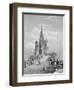 St. Basil's Cathedral, Moscow, Engraved by Turnbull, 1835 (Engraving)-Alfred Gomersal Vickers-Framed Giclee Print