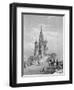 St. Basil's Cathedral, Moscow, Engraved by Turnbull, 1835 (Engraving)-Alfred Gomersal Vickers-Framed Giclee Print