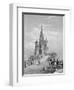 St. Basil's Cathedral, Moscow, Engraved by Turnbull, 1835 (Engraving)-Alfred Gomersal Vickers-Framed Premium Giclee Print