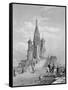 St. Basil's Cathedral, Moscow, Engraved by Turnbull, 1835 (Engraving)-Alfred Gomersal Vickers-Framed Stretched Canvas