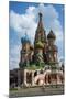 St. Basil's Cathedral on Red Square, UNESCO World Heritage Site, Moscow, Russia, Europe-Michael Runkel-Mounted Photographic Print