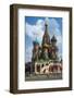 St. Basil's Cathedral on Red Square, UNESCO World Heritage Site, Moscow, Russia, Europe-Michael Runkel-Framed Photographic Print