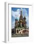 St. Basil's Cathedral on Red Square, UNESCO World Heritage Site, Moscow, Russia, Europe-Michael Runkel-Framed Photographic Print