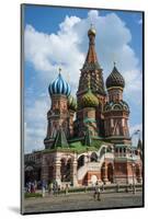 St. Basil's Cathedral on Red Square, UNESCO World Heritage Site, Moscow, Russia, Europe-Michael Runkel-Mounted Photographic Print