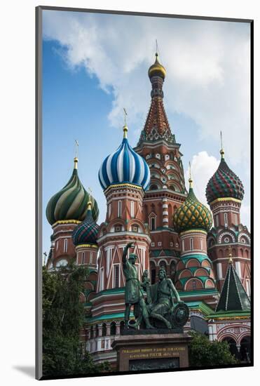 St. Basil«S Cathedral on Red Square, UNESCO World Heritage Site, Moscow, Russia, Europe-Michael-Mounted Photographic Print