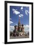 St. Basil's Cathedral on the Red Square, Moscow, Russia-null-Framed Art Print