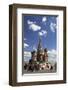 St. Basil's Cathedral on the Red Square, Moscow, Russia-null-Framed Art Print