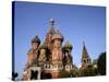 St. Basil's Cathedral, Red Square, Moscow, Russia-Bill Bachmann-Stretched Canvas