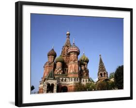 St. Basil's Cathedral, Red Square, Moscow, Russia-Bill Bachmann-Framed Photographic Print