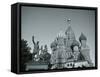 St. Basil's Cathedral, Red Square, Moscow, Russia-Jon Arnold-Framed Stretched Canvas