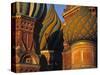 St. Basil's Cathedral, Red Square, Moscow, Russia-Jon Arnold-Stretched Canvas