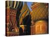 St. Basil's Cathedral, Red Square, Moscow, Russia-Jon Arnold-Stretched Canvas