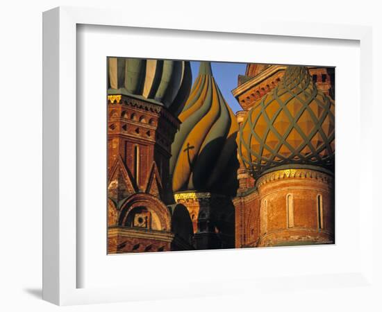 St. Basil's Cathedral, Red Square, Moscow, Russia-Jon Arnold-Framed Photographic Print