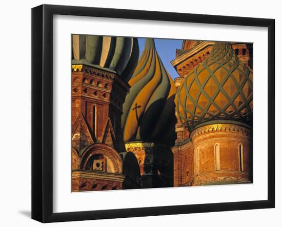 St. Basil's Cathedral, Red Square, Moscow, Russia-Jon Arnold-Framed Photographic Print