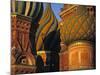 St. Basil's Cathedral, Red Square, Moscow, Russia-Jon Arnold-Mounted Photographic Print