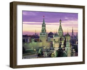 St. Basil's Cathedral, Red Square, Moscow, Russia-Jon Arnold-Framed Photographic Print