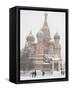 St. Basil's Cathedral, Red Square, Moscow, Russia-Ivan Vdovin-Framed Stretched Canvas