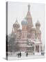 St. Basil's Cathedral, Red Square, Moscow, Russia-Ivan Vdovin-Stretched Canvas