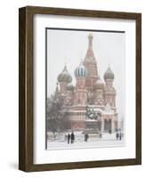 St. Basil's Cathedral, Red Square, Moscow, Russia-Ivan Vdovin-Framed Photographic Print