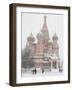 St. Basil's Cathedral, Red Square, Moscow, Russia-Ivan Vdovin-Framed Photographic Print