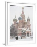 St. Basil's Cathedral, Red Square, Moscow, Russia-Ivan Vdovin-Framed Photographic Print