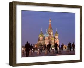 St, Basil's Cathedral, Red Square, Moscow, Russia-Demetrio Carrasco-Framed Photographic Print