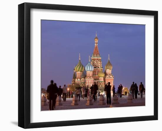 St, Basil's Cathedral, Red Square, Moscow, Russia-Demetrio Carrasco-Framed Photographic Print