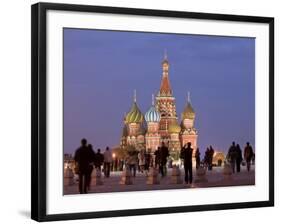 St, Basil's Cathedral, Red Square, Moscow, Russia-Demetrio Carrasco-Framed Photographic Print