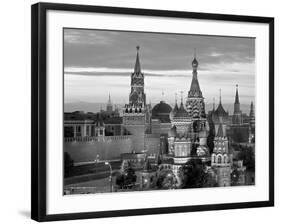 St. Basil's Cathedral, Red Square, Moscow, Russia-Jon Arnold-Framed Photographic Print