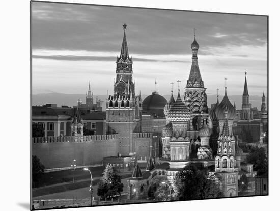 St. Basil's Cathedral, Red Square, Moscow, Russia-Jon Arnold-Mounted Photographic Print