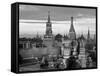 St. Basil's Cathedral, Red Square, Moscow, Russia-Jon Arnold-Framed Stretched Canvas