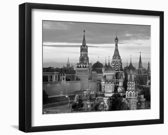 St. Basil's Cathedral, Red Square, Moscow, Russia-Jon Arnold-Framed Photographic Print