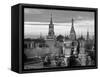 St. Basil's Cathedral, Red Square, Moscow, Russia-Jon Arnold-Framed Stretched Canvas