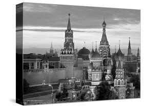 St. Basil's Cathedral, Red Square, Moscow, Russia-Jon Arnold-Stretched Canvas