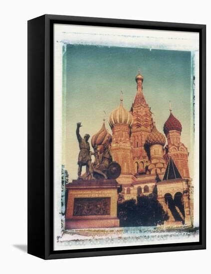 St. Basil's Cathedral, Red Square, Moscow, Russia-Jon Arnold-Framed Stretched Canvas