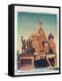 St. Basil's Cathedral, Red Square, Moscow, Russia-Jon Arnold-Framed Stretched Canvas