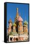 St. Basil's Cathedral, UNESCO World Heritage Site, Moscow, Russia, Europe-Miles Ertman-Framed Stretched Canvas