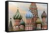 St. Basil's Cathedral, UNESCO World Heritage Site, Moscow, Russia, Europe-Miles Ertman-Framed Stretched Canvas