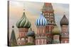 St. Basil's Cathedral, UNESCO World Heritage Site, Moscow, Russia, Europe-Miles Ertman-Stretched Canvas