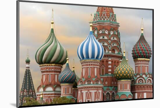 St. Basil's Cathedral, UNESCO World Heritage Site, Moscow, Russia, Europe-Miles Ertman-Mounted Photographic Print