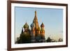 St. Basil's Cathedral, UNESCO World Heritage Site, Moscow, Russia, Europe-Miles Ertman-Framed Photographic Print