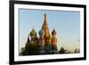 St. Basil's Cathedral, UNESCO World Heritage Site, Moscow, Russia, Europe-Miles Ertman-Framed Photographic Print