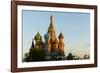 St. Basil's Cathedral, UNESCO World Heritage Site, Moscow, Russia, Europe-Miles Ertman-Framed Photographic Print