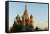 St. Basil's Cathedral, UNESCO World Heritage Site, Moscow, Russia, Europe-Miles Ertman-Framed Stretched Canvas