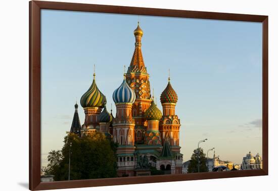 St. Basil's Cathedral, UNESCO World Heritage Site, Moscow, Russia, Europe-Miles Ertman-Framed Photographic Print