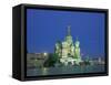 St. Basil'S, Red Square, Moscow, Russia-Jon Arnold-Framed Stretched Canvas