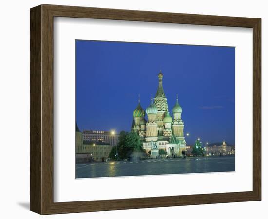 St. Basil'S, Red Square, Moscow, Russia-Jon Arnold-Framed Photographic Print