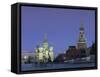 St. Basil'S, Red Square, Moscow, Russia-Jon Arnold-Framed Stretched Canvas